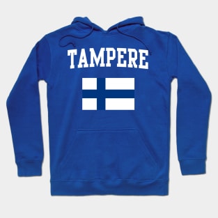 Tampere Finland Flag Hoodie